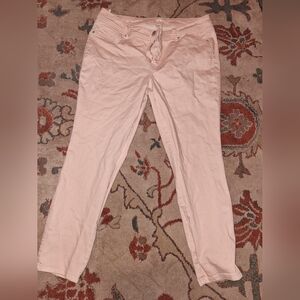N62 Ankle/Capri Light Pink Peach Jeans